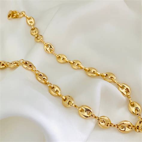 gucci gold chain for men|gucci 18k gold chain.